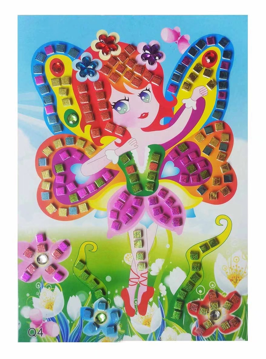 DIY手工制作EVA贴Q系列-01白底实物图