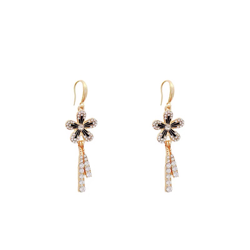 夏季小公主清新可爱甜美时尚百搭网红款耳钩