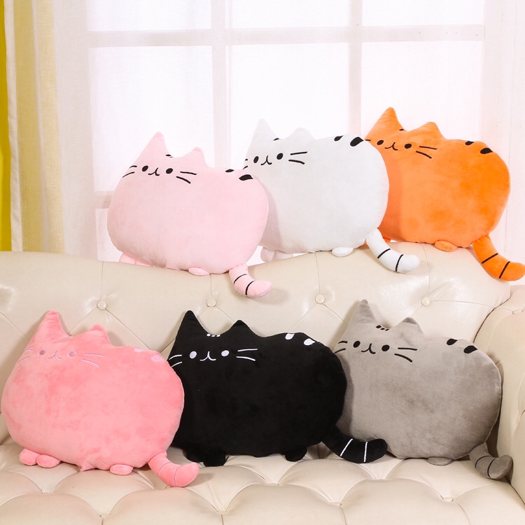 Creative home decor Sofa cushion Cat pillow Big face cat cushion