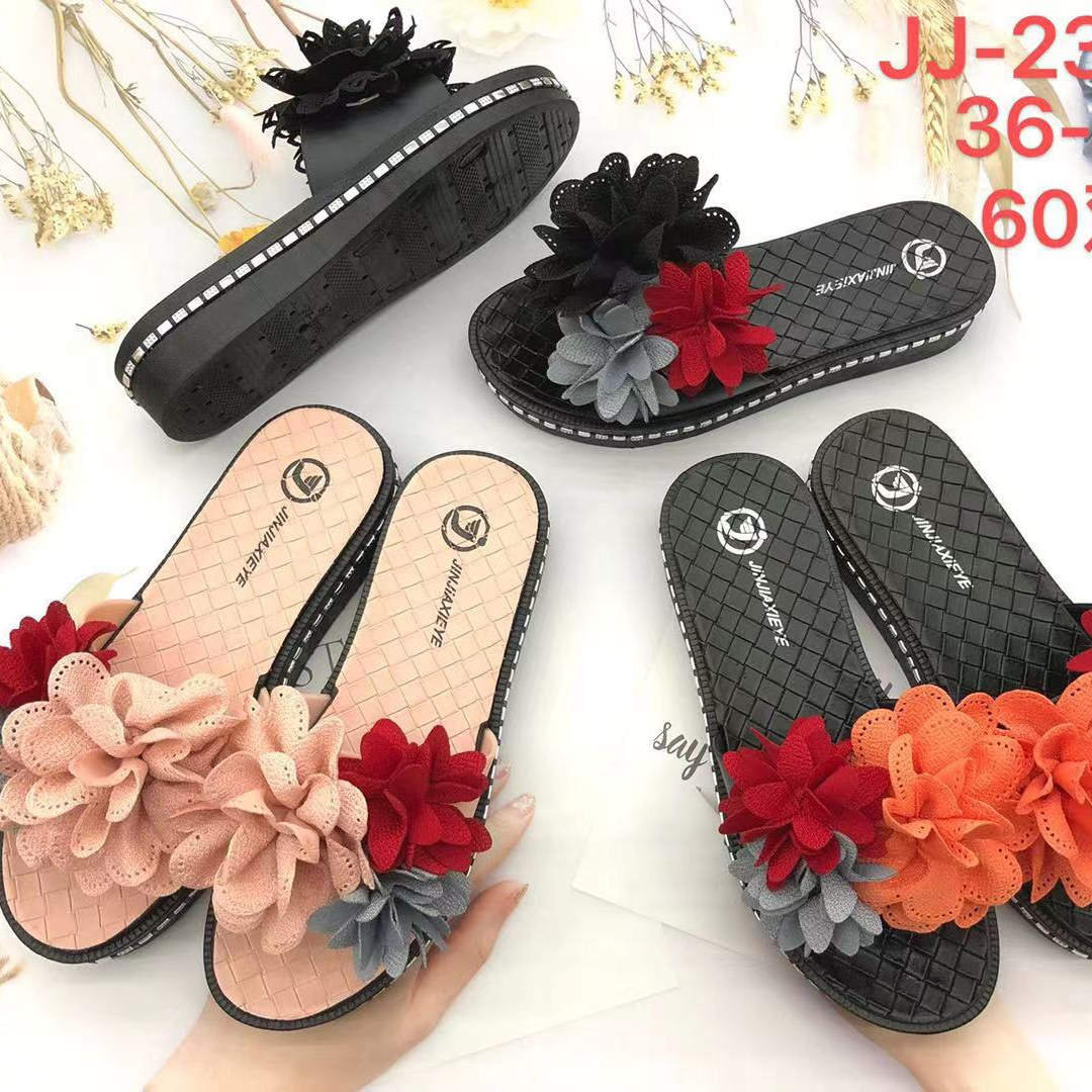 Summer cute girl flower slippers 170