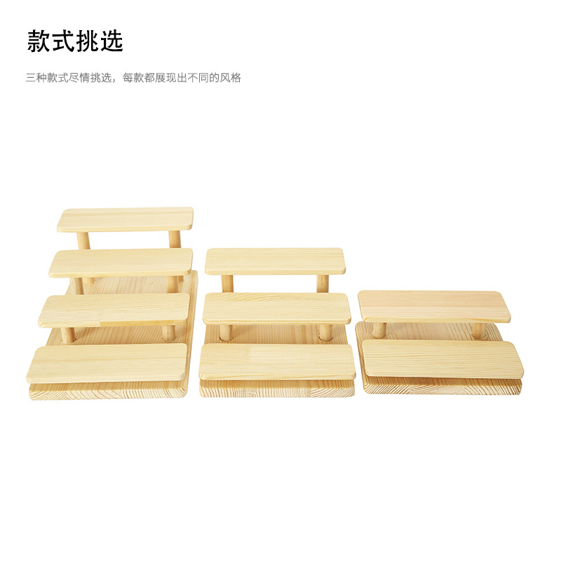 Zhihua Packaging Accessories Display Stand: European-style simple and high-end solid wood display stand for glasses, watches, bracelets and bags Application Scenario