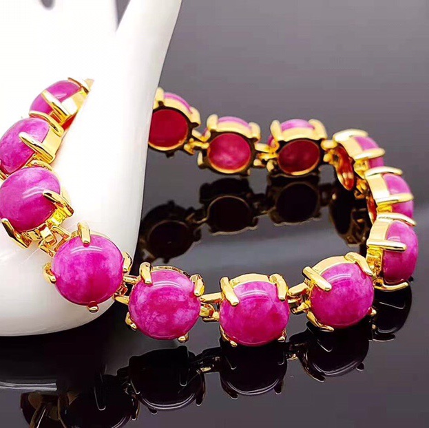 Round Shuju colored bracelet thumbnail