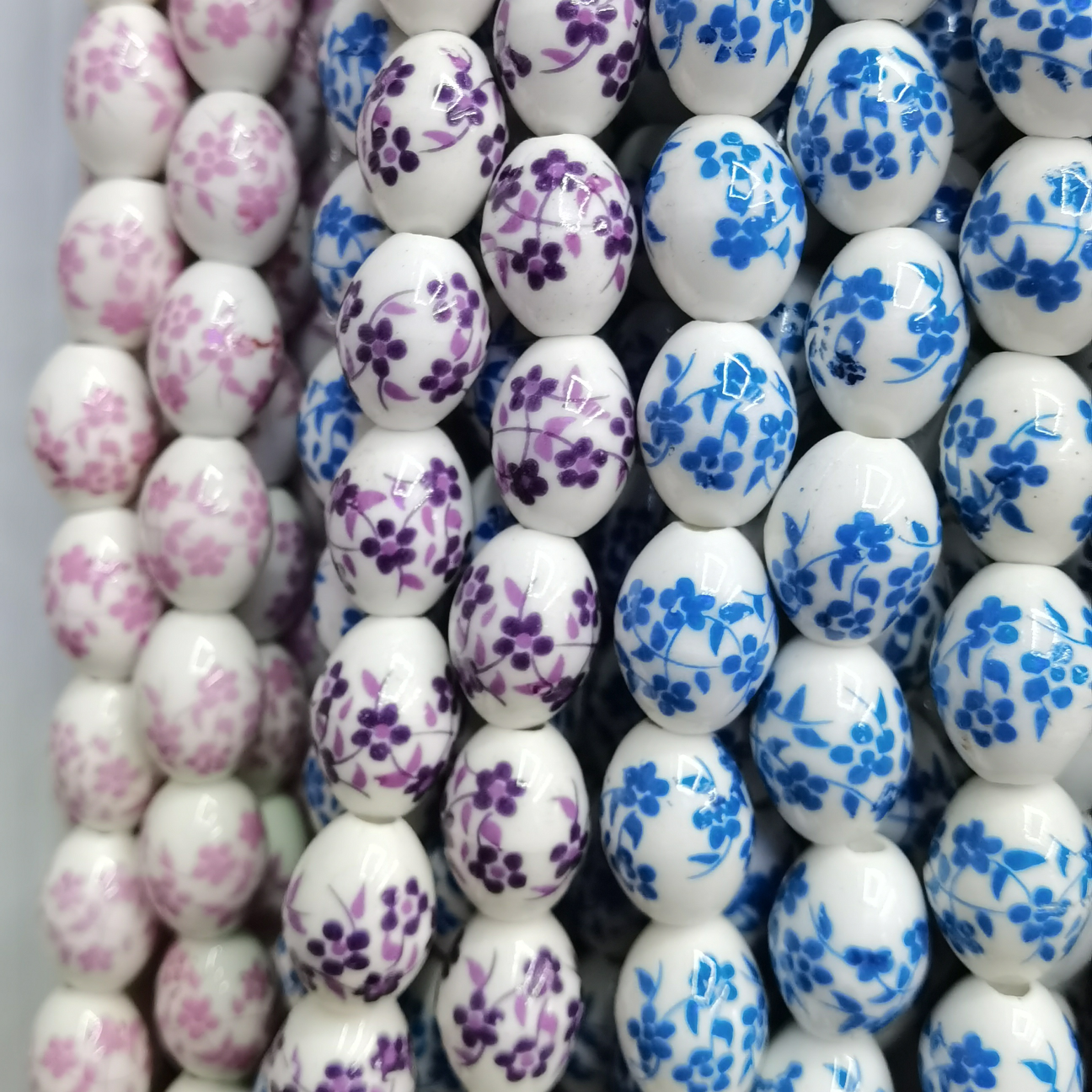 厂家直销定做陶瓷珠手工diy手链项链饰品配件271