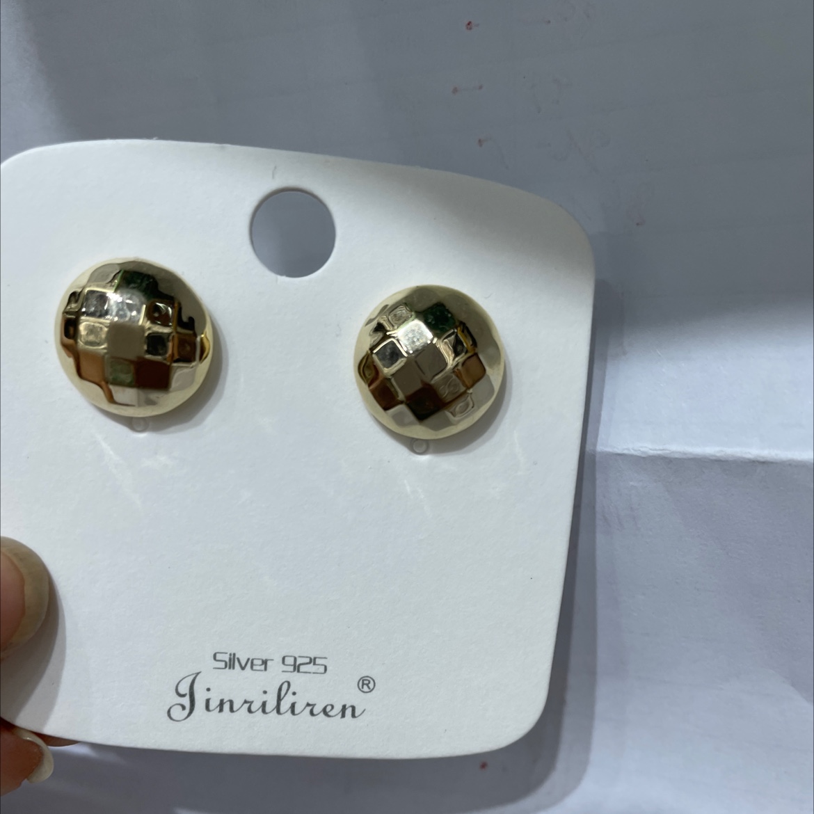Today Beauty metal hoop earrings new design concept with gold