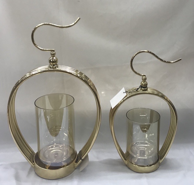 单头玻璃烛台/摆件/浪漫/装饰品产品图