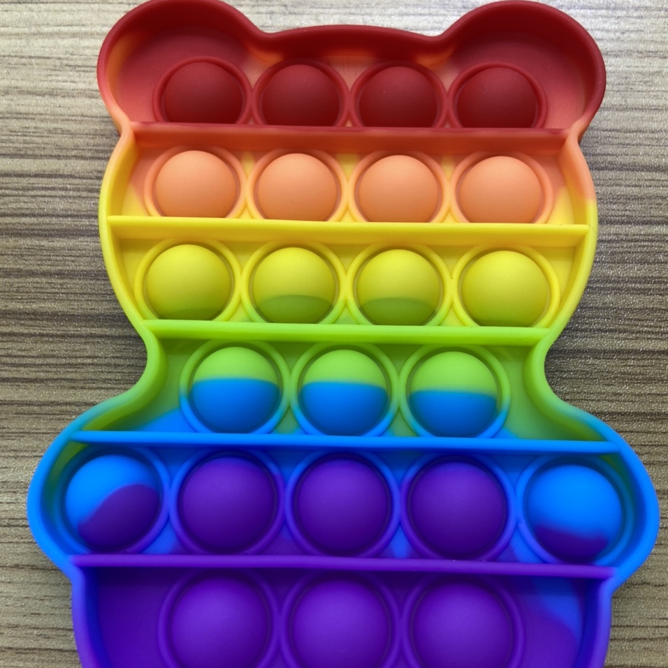 小熊硅胶灭鼠先锋益智思维棋