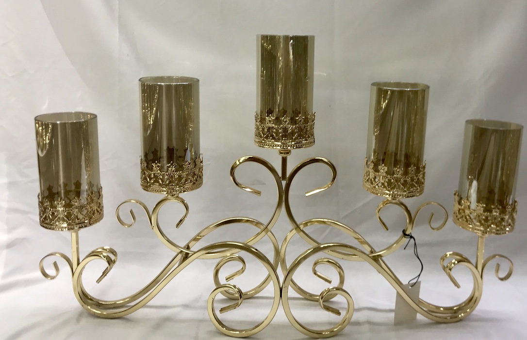 摆件/五头烛台/装饰品产品图