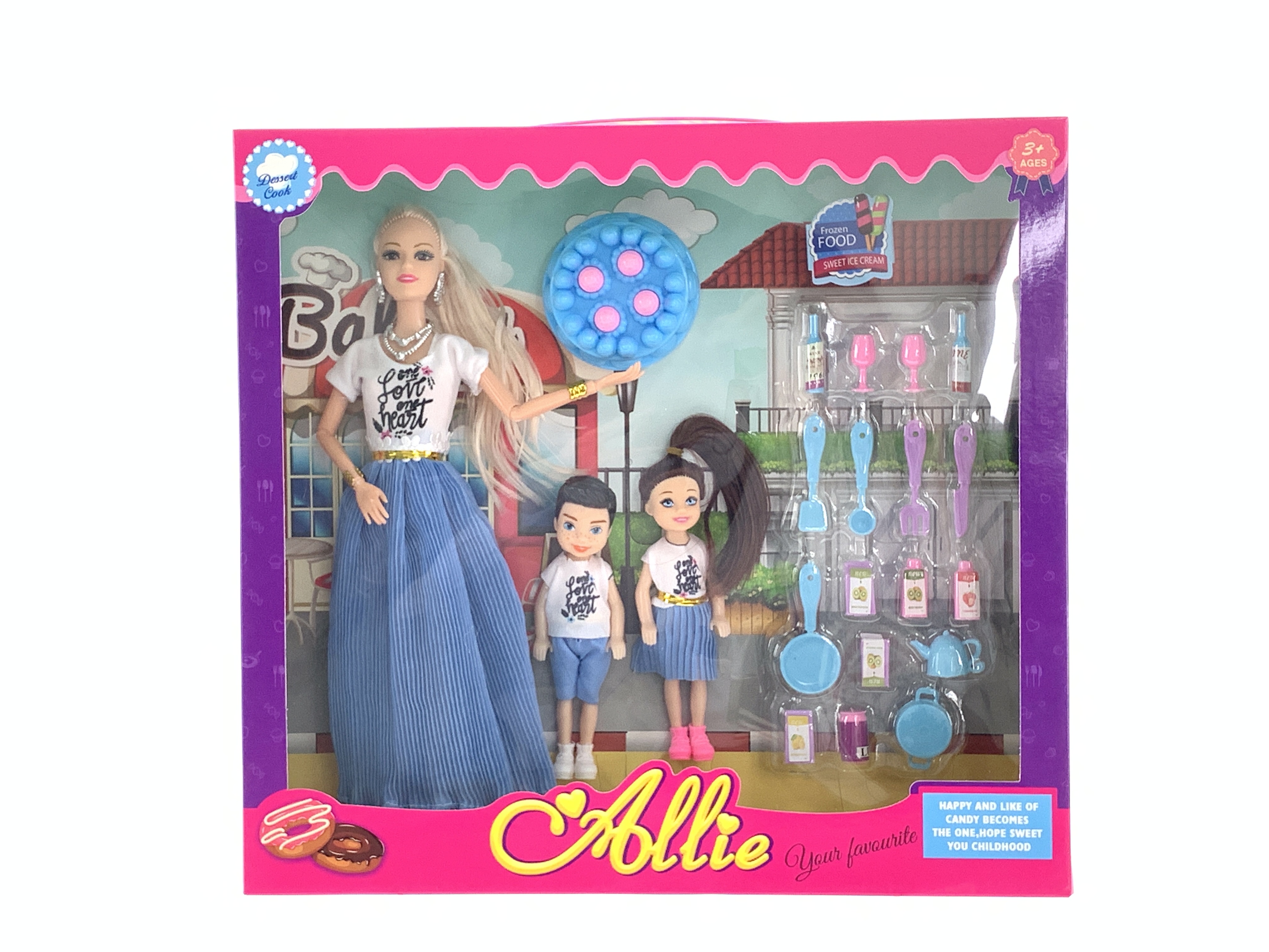 Boxed Doll 2021 New Packaging Application Scenario