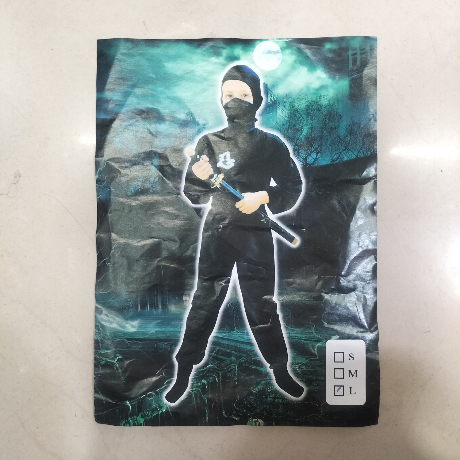 Wholesale of thin children's Darth Vader costumes, Halloween party costumes, performance costumes and stage costumes