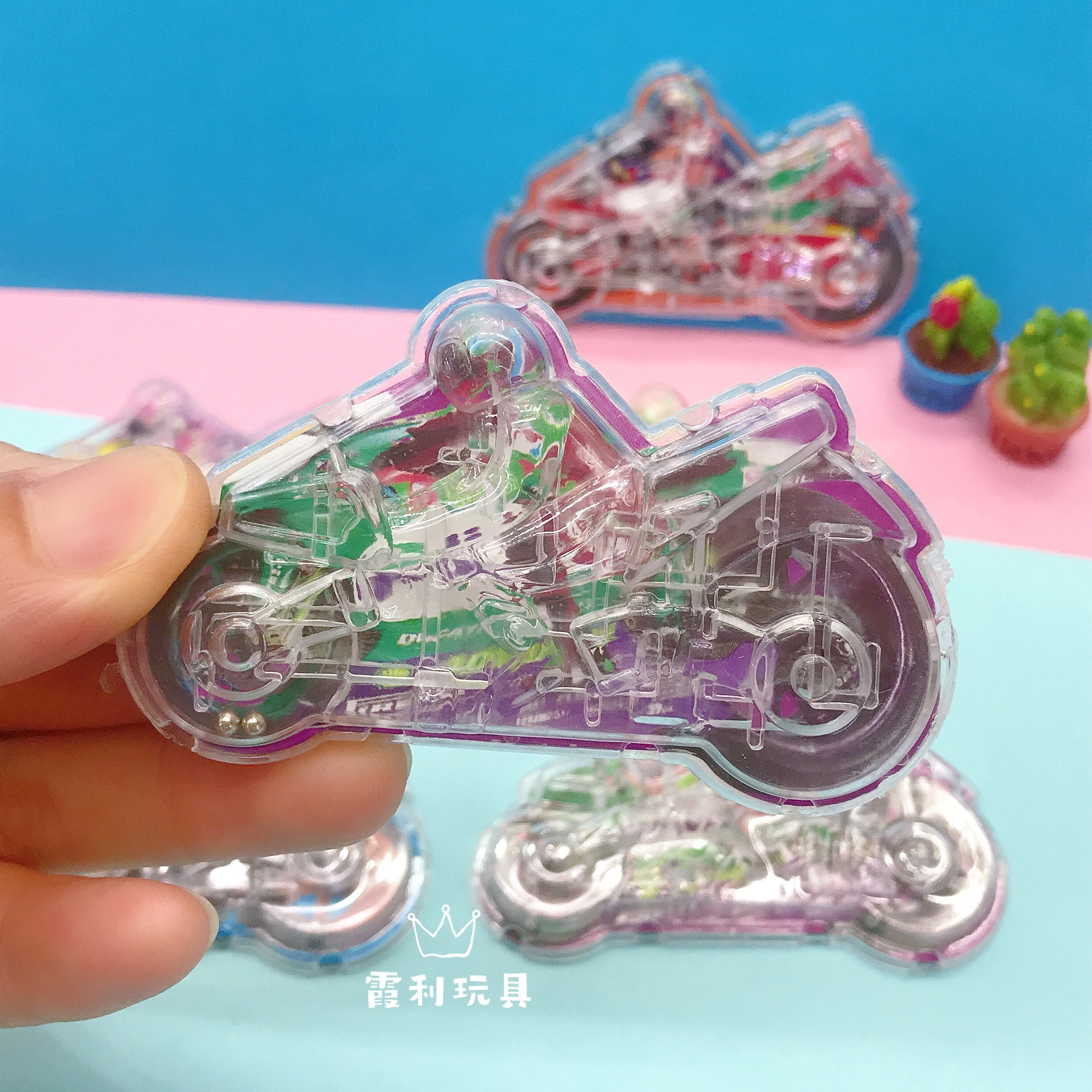 Motorcycle maze Children's educational toy gift Gacha detail image 3