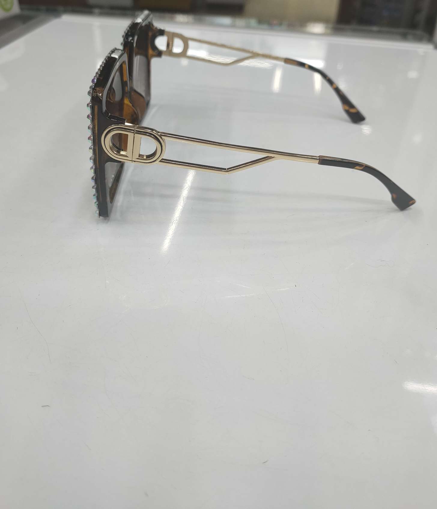 时尚太阳镜外贸大框女士眼镜墨镜渐变方框时尚29产品图