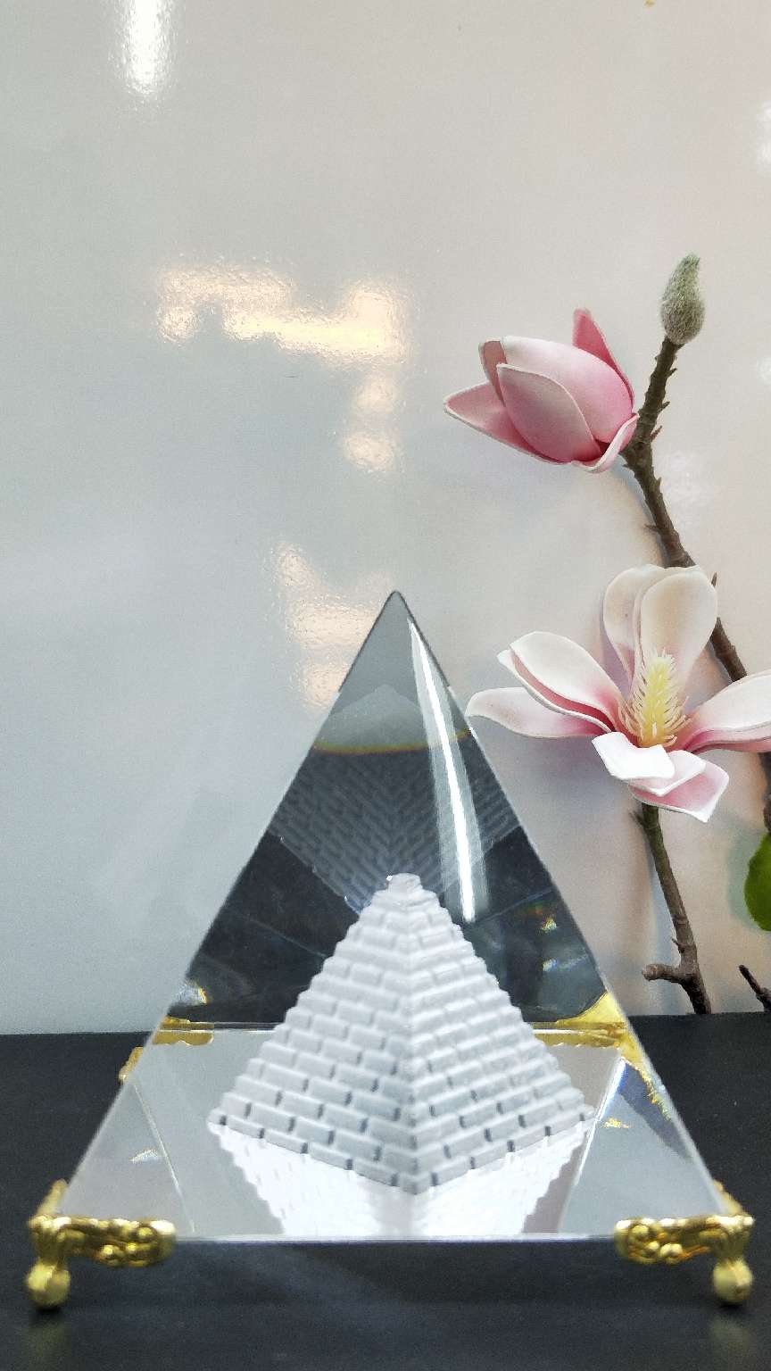 A pyramid within a tower details Picture