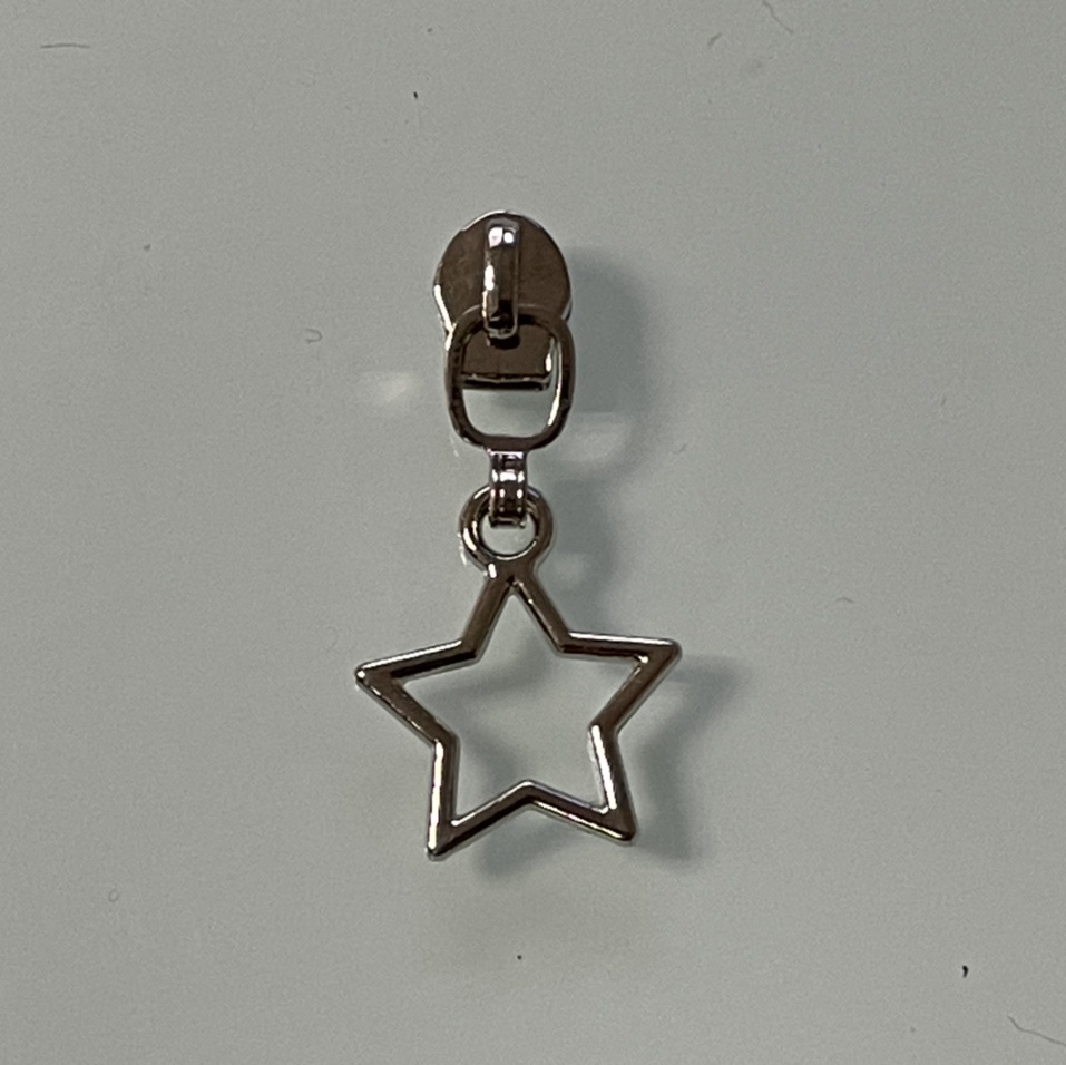 No. 3 lockless decorative pull-out five-pointed star