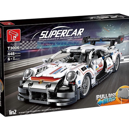 T3006  回力保时捷，448PCS