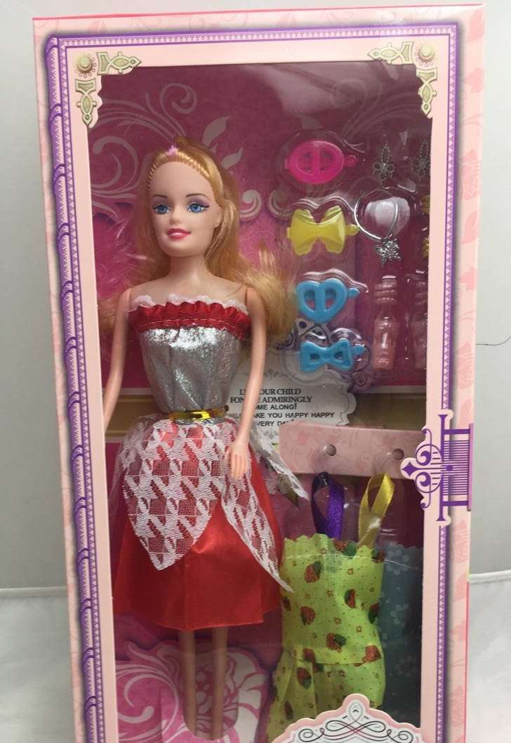 11.5-inch solid Barbie box doll HF001B details Picture