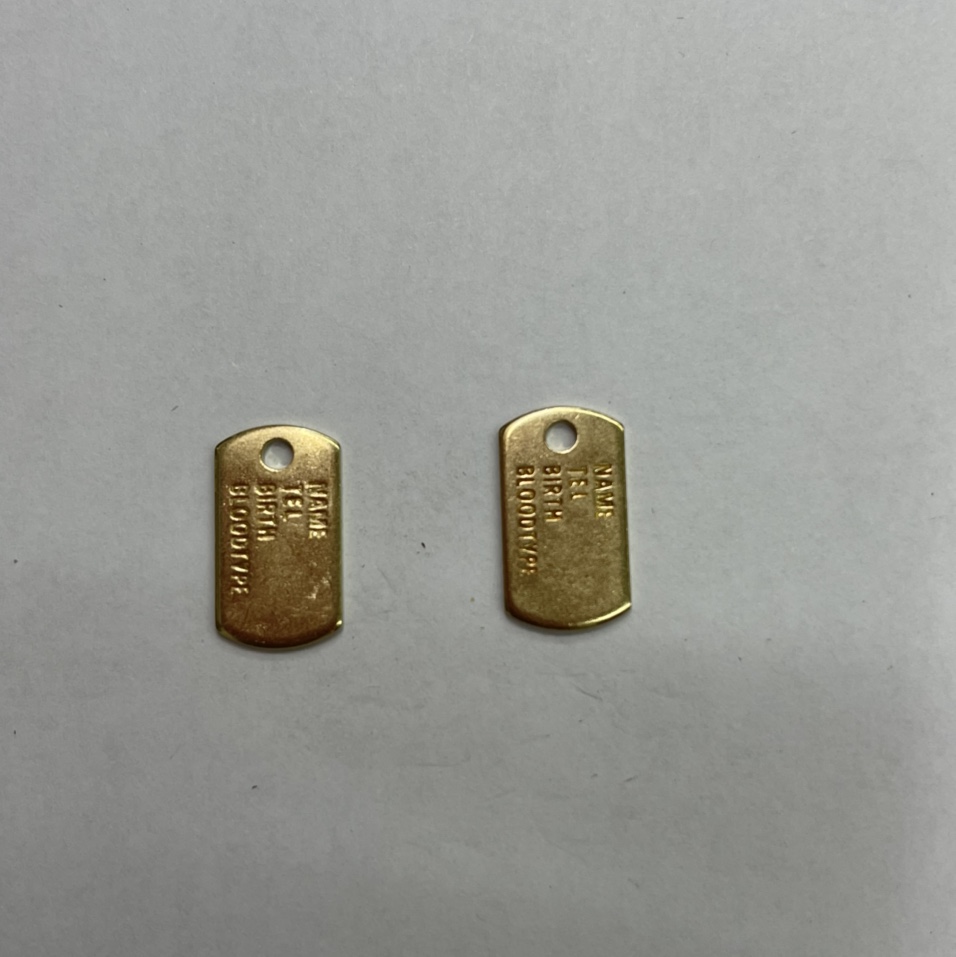 Aotong accessories XH01063 rectangular lettering tag thumbnail
