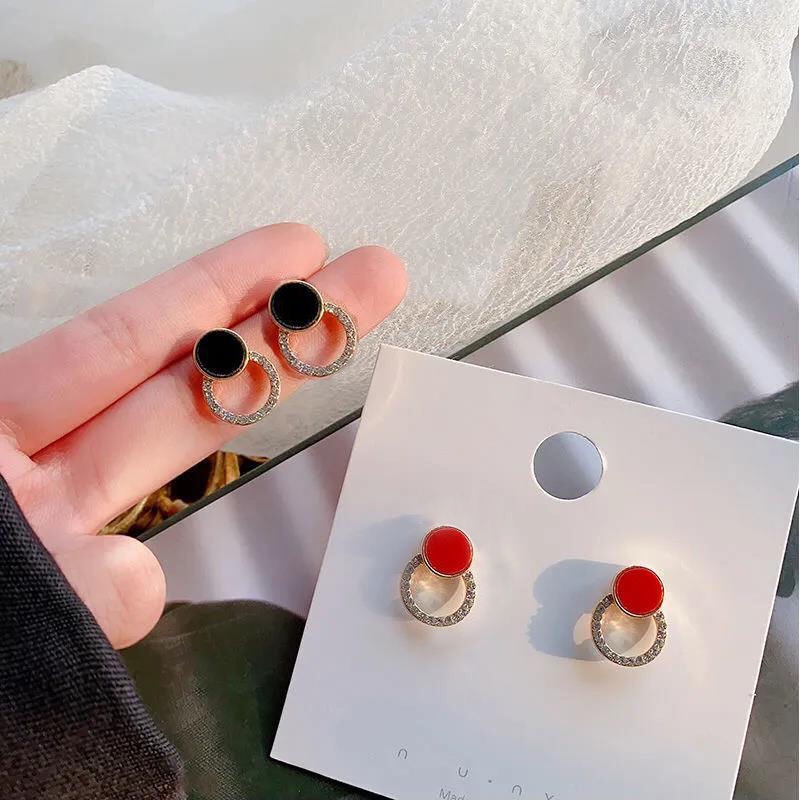 925 silver pin earrings women's new 2021 high-grade temperament explosive earrings with all kinds of network red earrings thumbnail