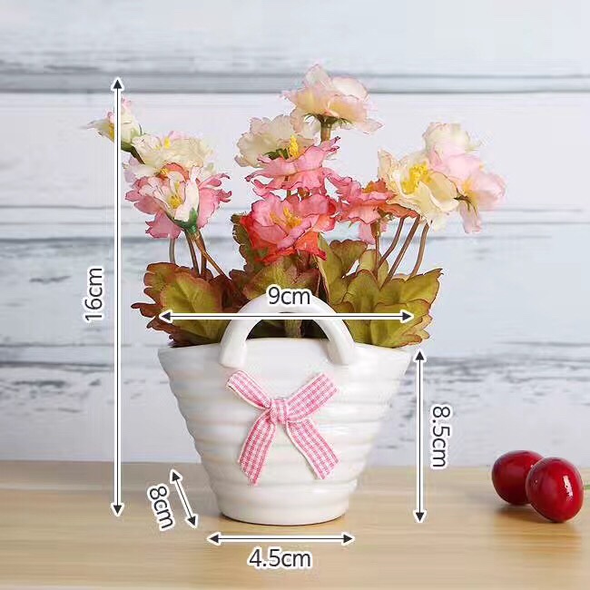Simulación de cerámica al por mayor flower set set set set Specification image