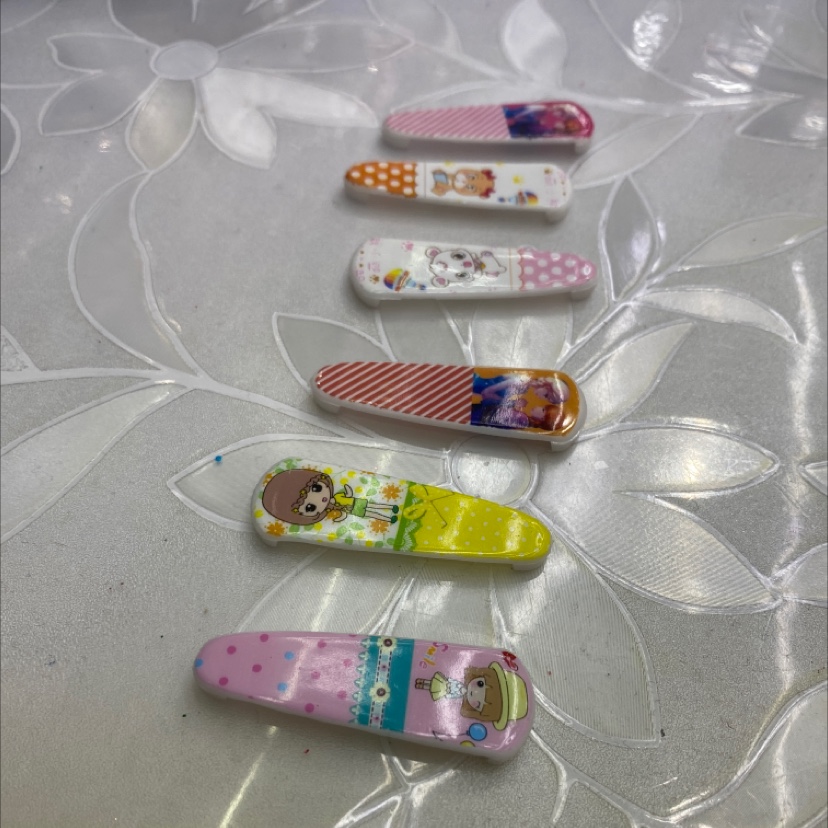 5 Cm Printed Cover Piece Manufacturers Direct Sales Network Red Pop Diy Yanjun Jewelry Accessories details Picture