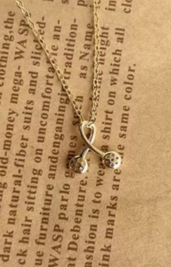 001 Necklace for Women, pure copper, simple and sweet, 2021 new style, niche, light luxury, versatile collarbone chain detail image 4