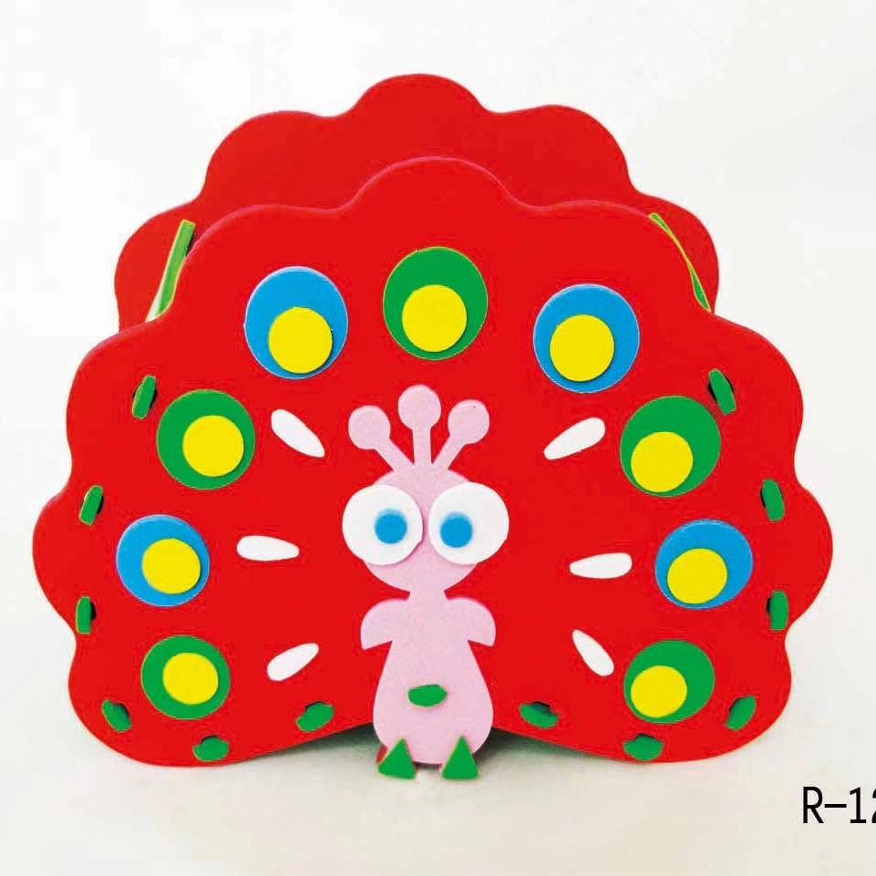 DIY手工制作EVA笔筒系列-12