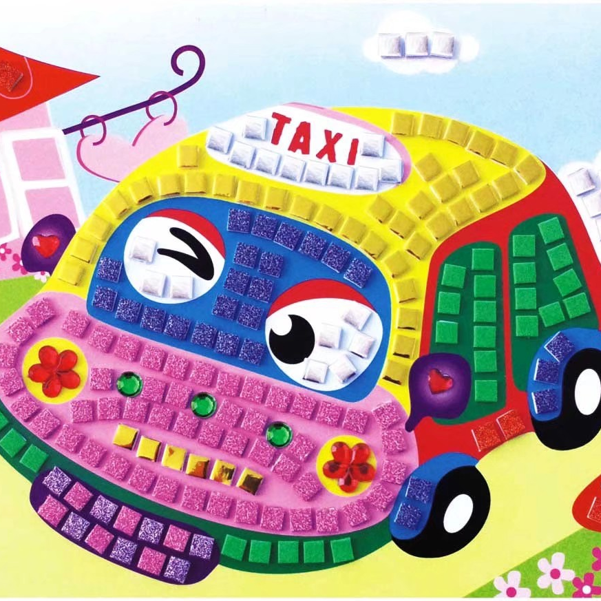 DIY手工制作EVA贴L款-12