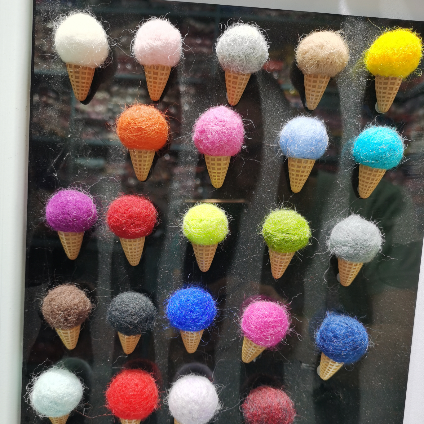 Wool Felt 2.0 ice cream Zaxi Accessory DIY is super charming, super cute, super elegant, simple and generous