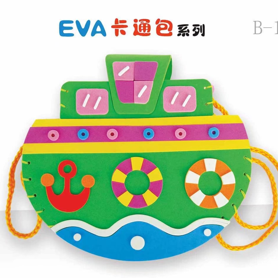 DIY手工制作EVA背包-10