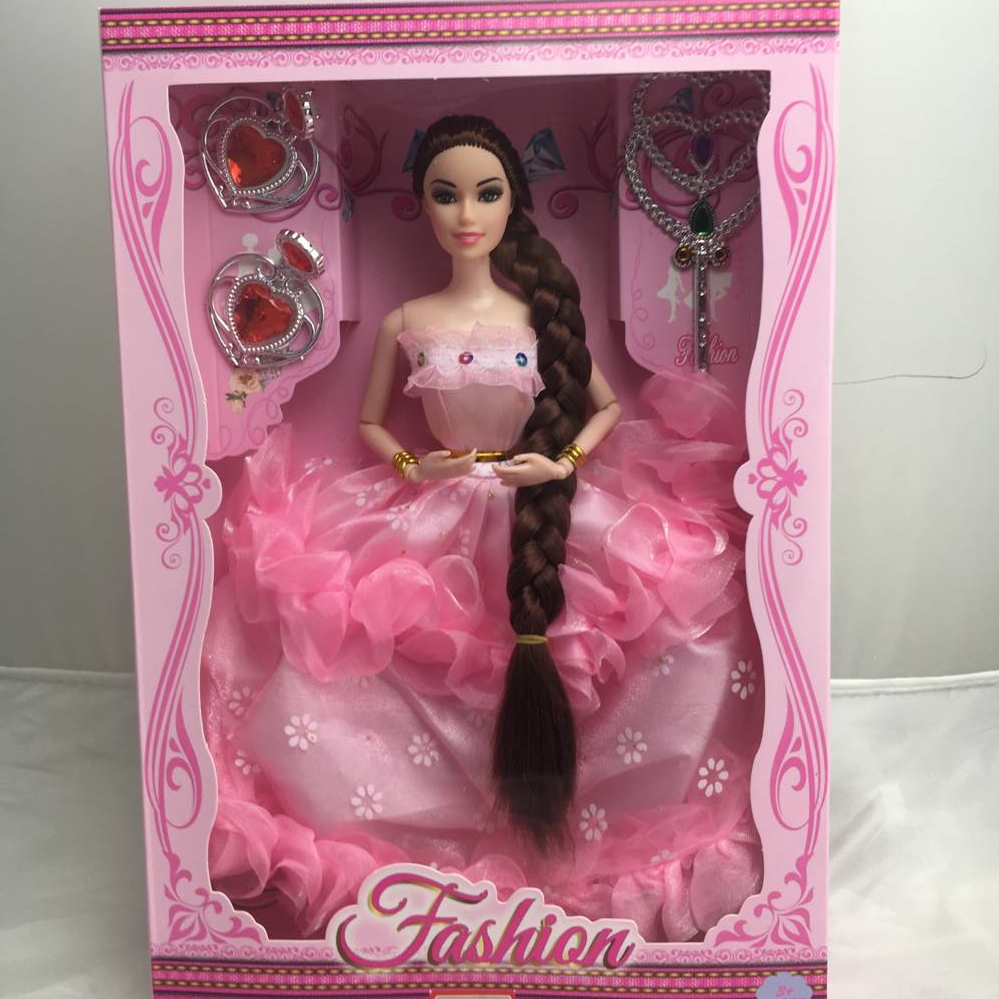 11.5-inch solid and beautiful dress Barbie doll box HF002B