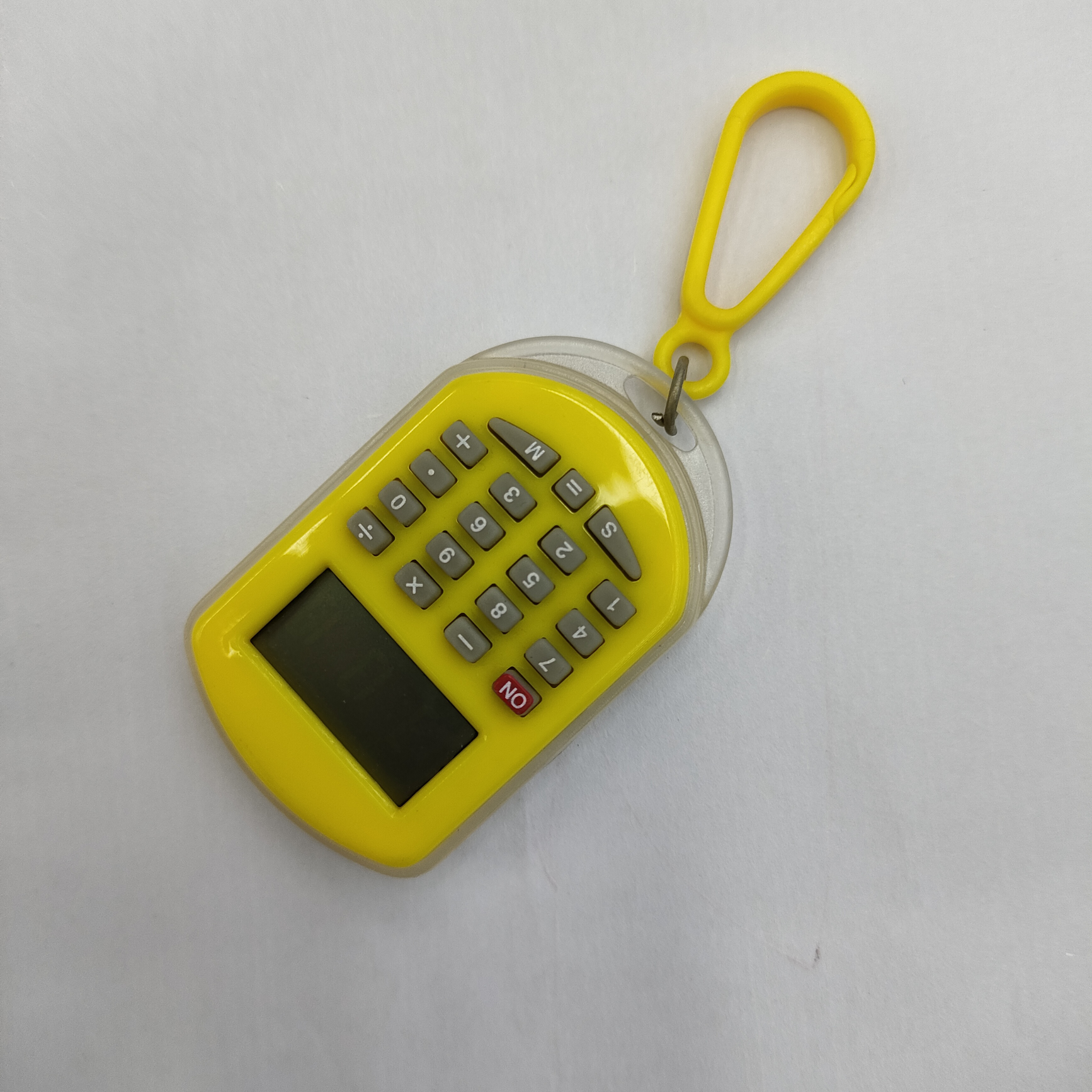 Students use a creative and cute mini version of the keychain calculator sold directly by the manufacturer full figure