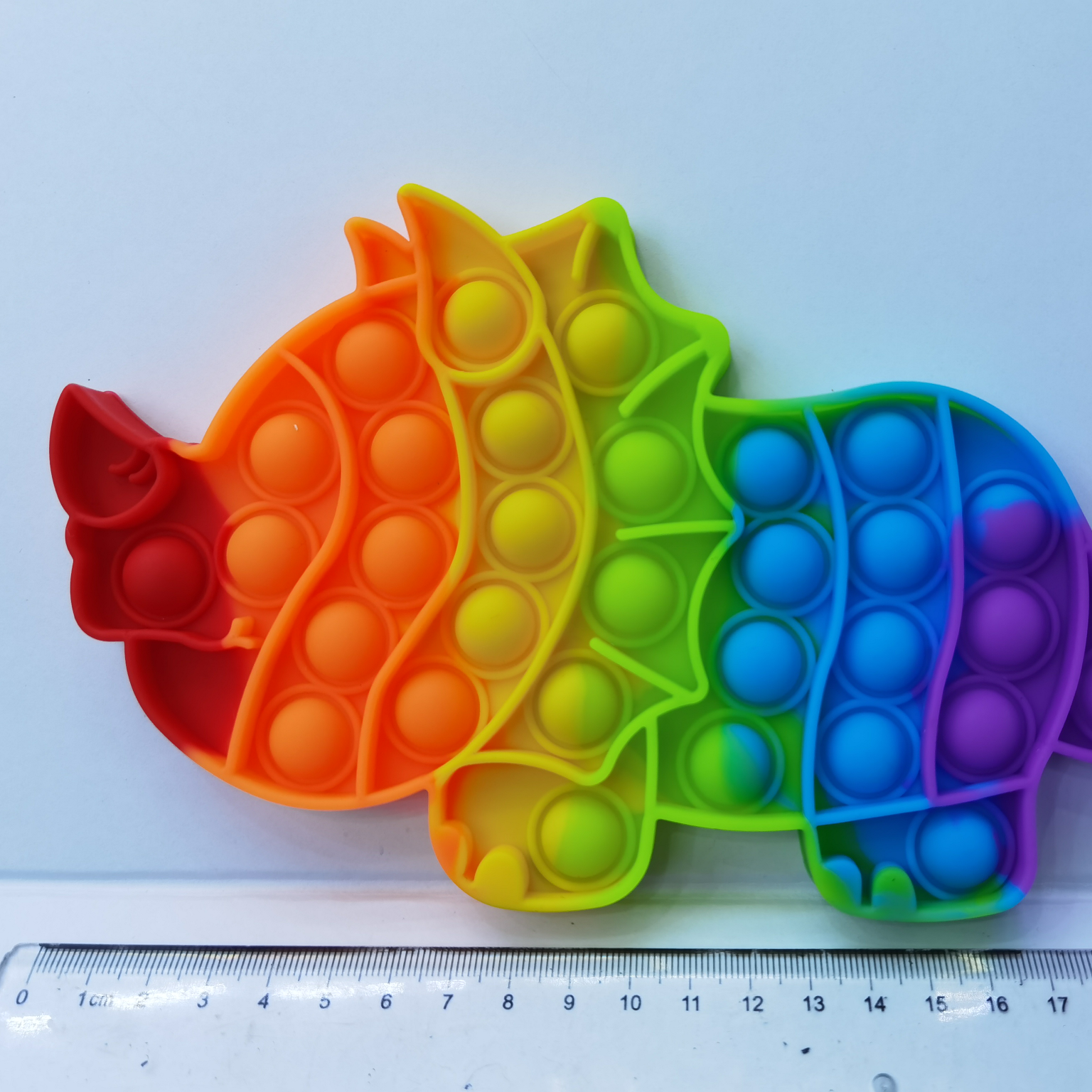 Rinoceronte arco iris burbuja diversión ocio entretenimiento descompresión
