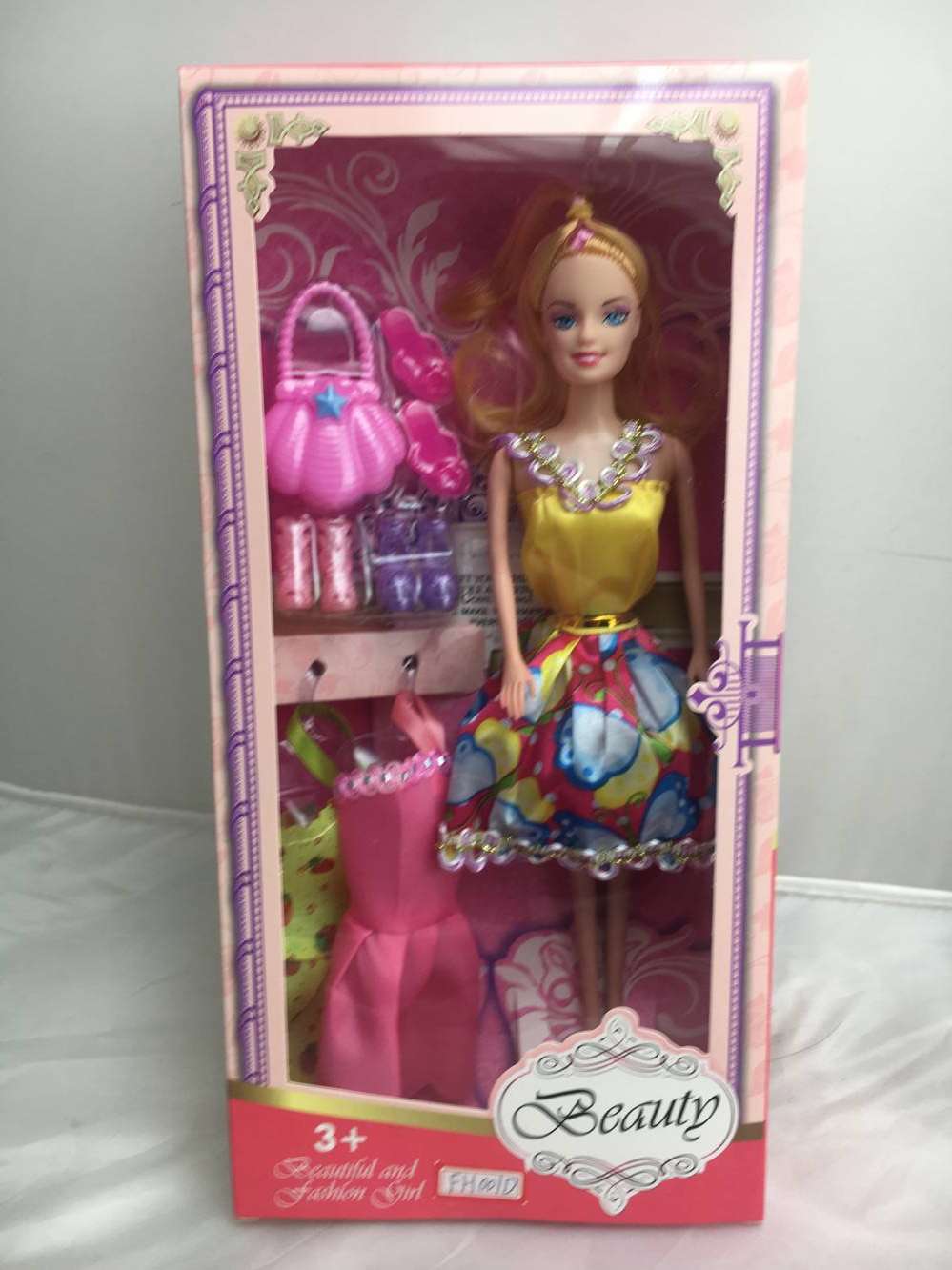 11.5-inch solid Barbie box doll HF001D Specification image
