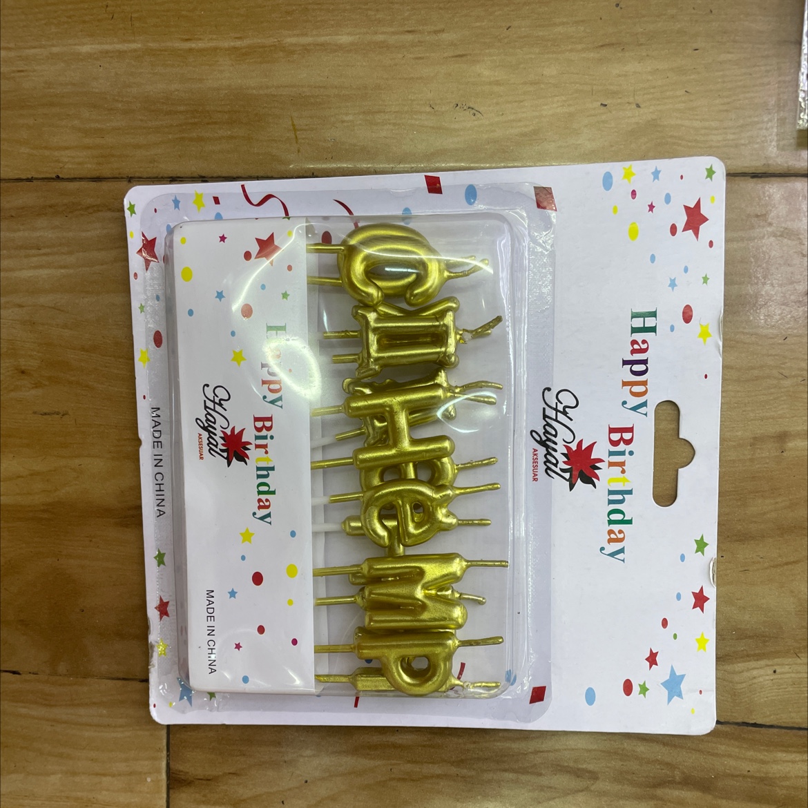 The Russian birthday letter is golden