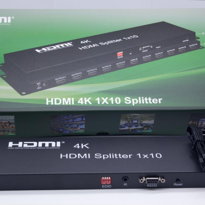 HDMI分配器，1x10 SPLITTER详情图1
