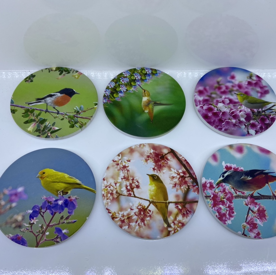 陶瓷杯垫10 装饰创意设计工艺品装饰家居用品批发