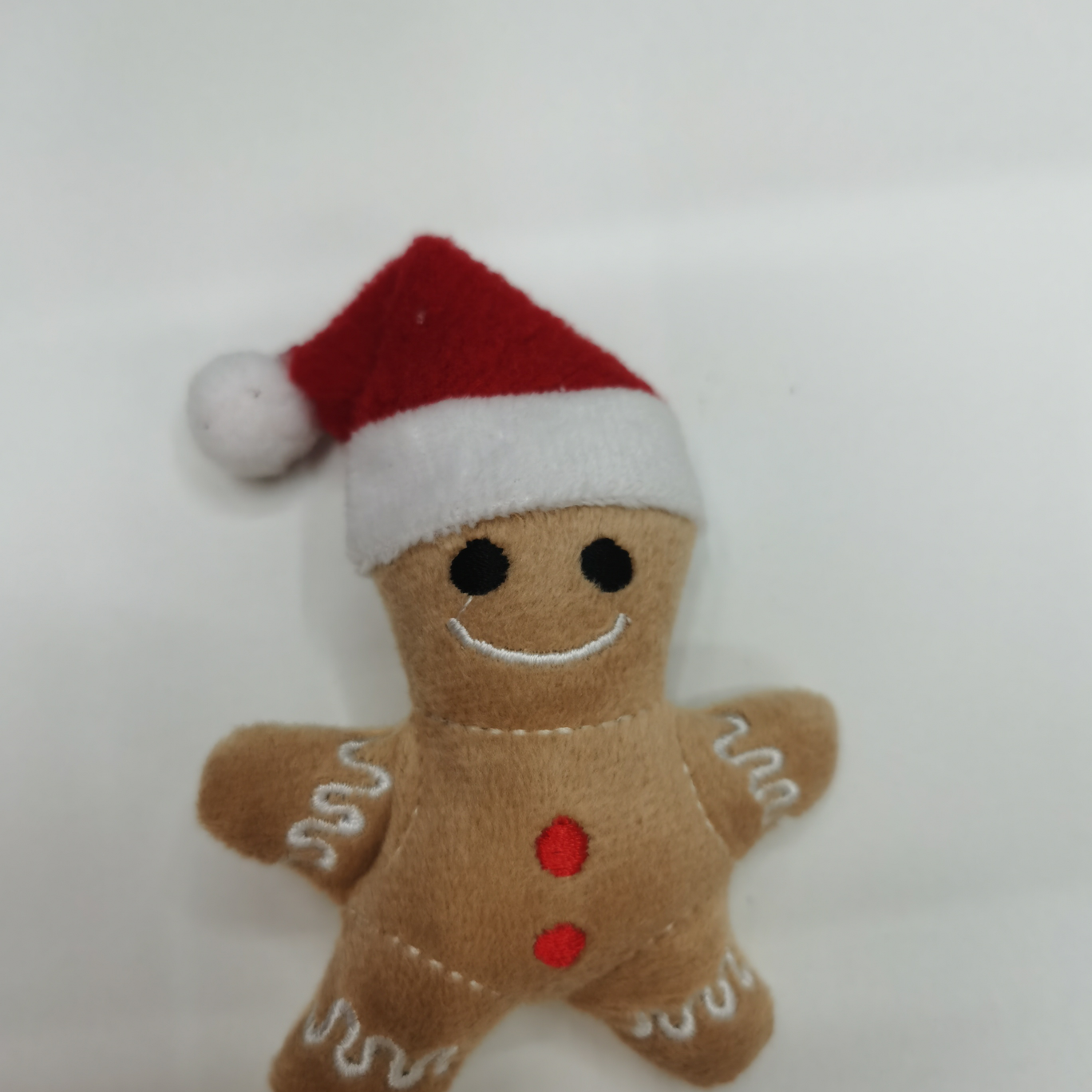 毛绒圣诞配饰饼干人