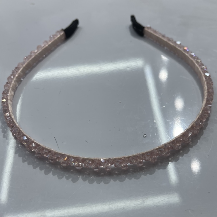 玻璃水晶头扣韩国纱带进口包头手工制作网红爆款头饰头饰头饰头饰