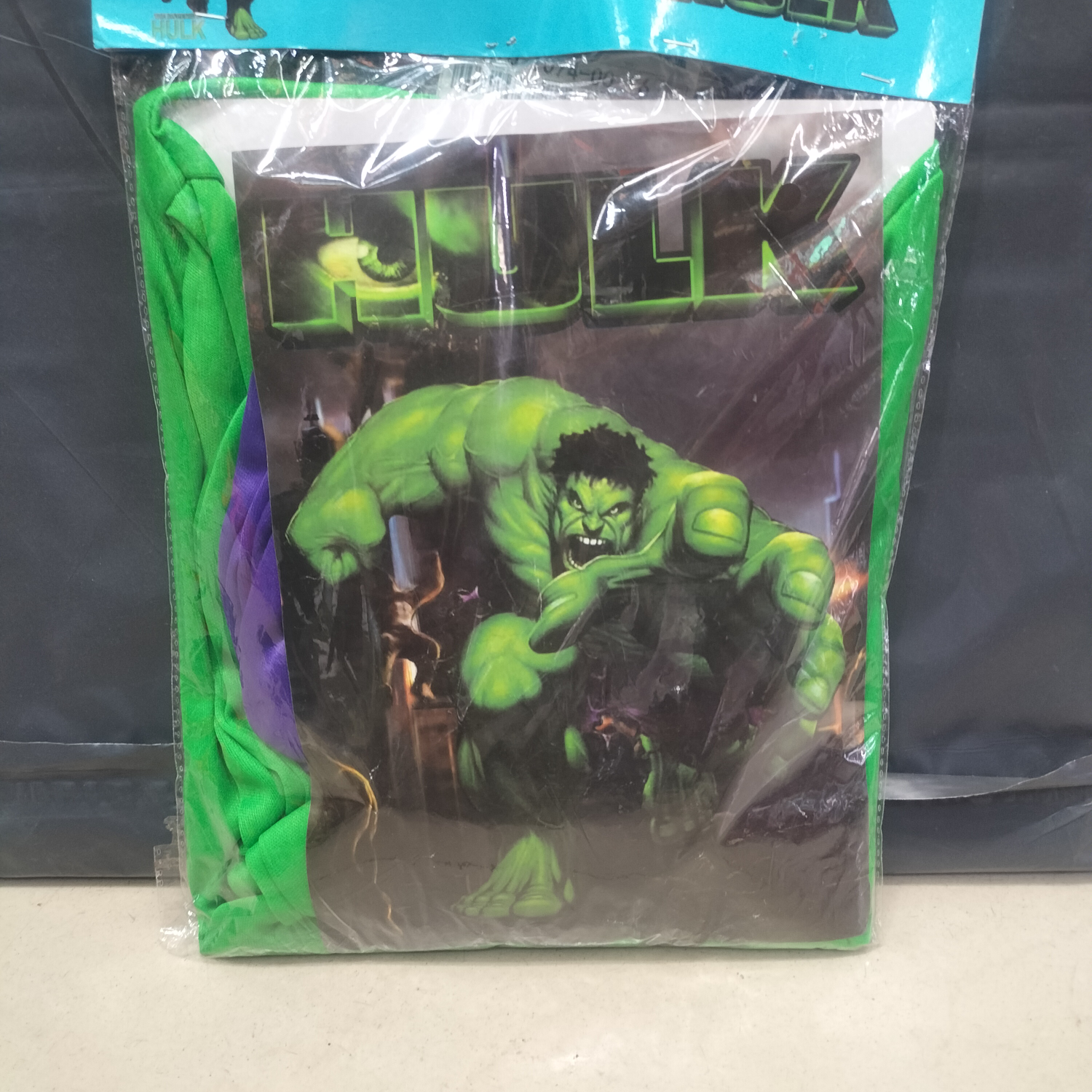 L＃小孩绿巨人衣