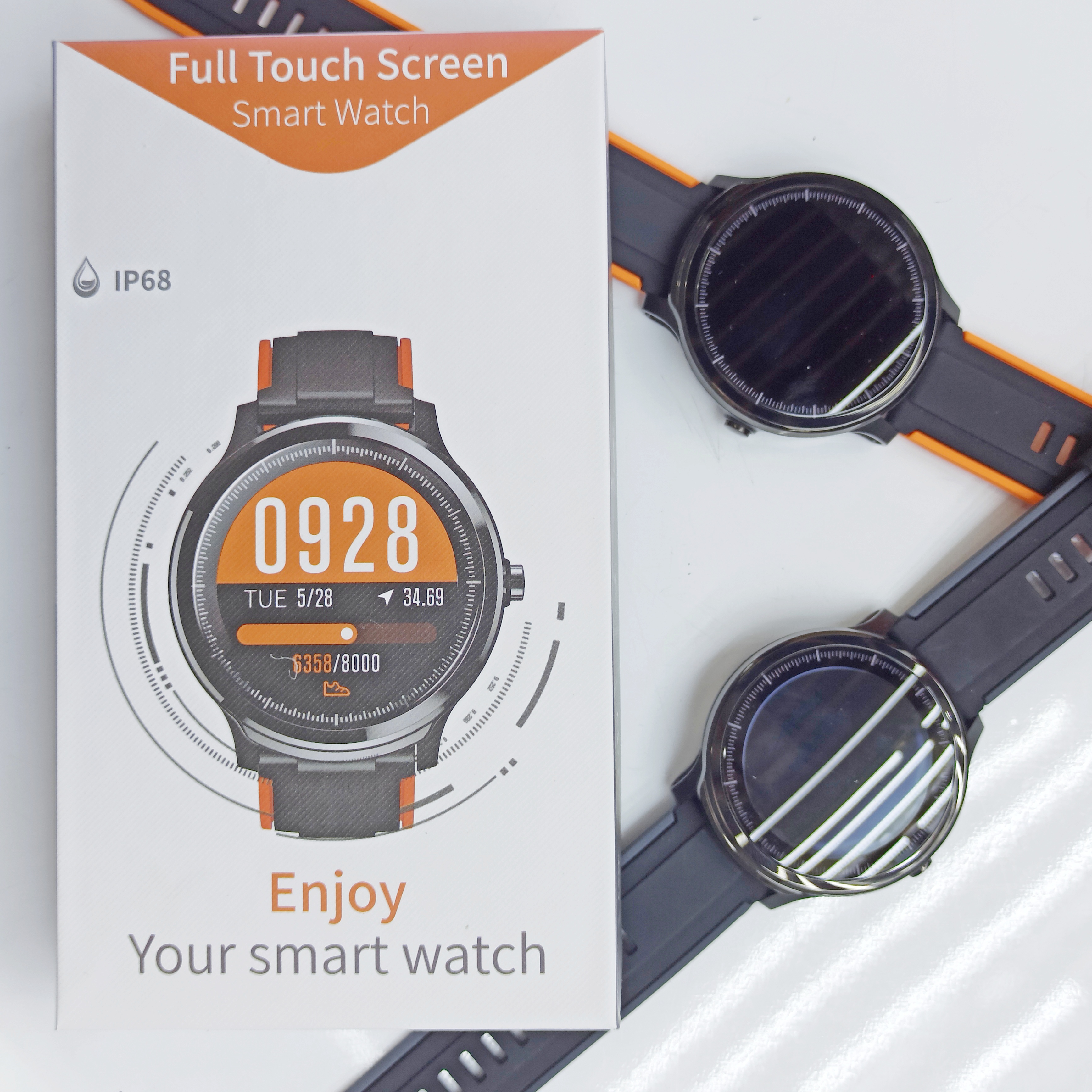Smart watch Bluetooth music control Photo control call alert message push ip68 sports bracelet