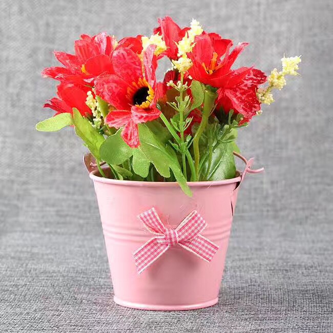Venta al por mayor de hierro forjado simulaciones florales Application Scenario