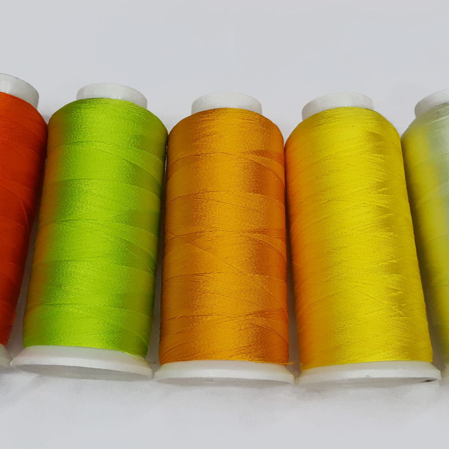 RONGFEI 益民制线 120D/2人造丝RAYON高档电脑绣花线流苏线4000米6