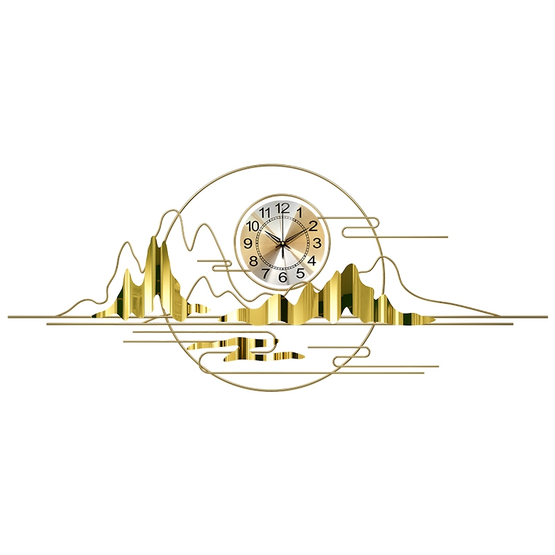 山水挂钟详情图3