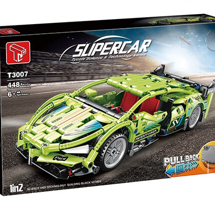 T3007  回力兰博基尼，448PCS