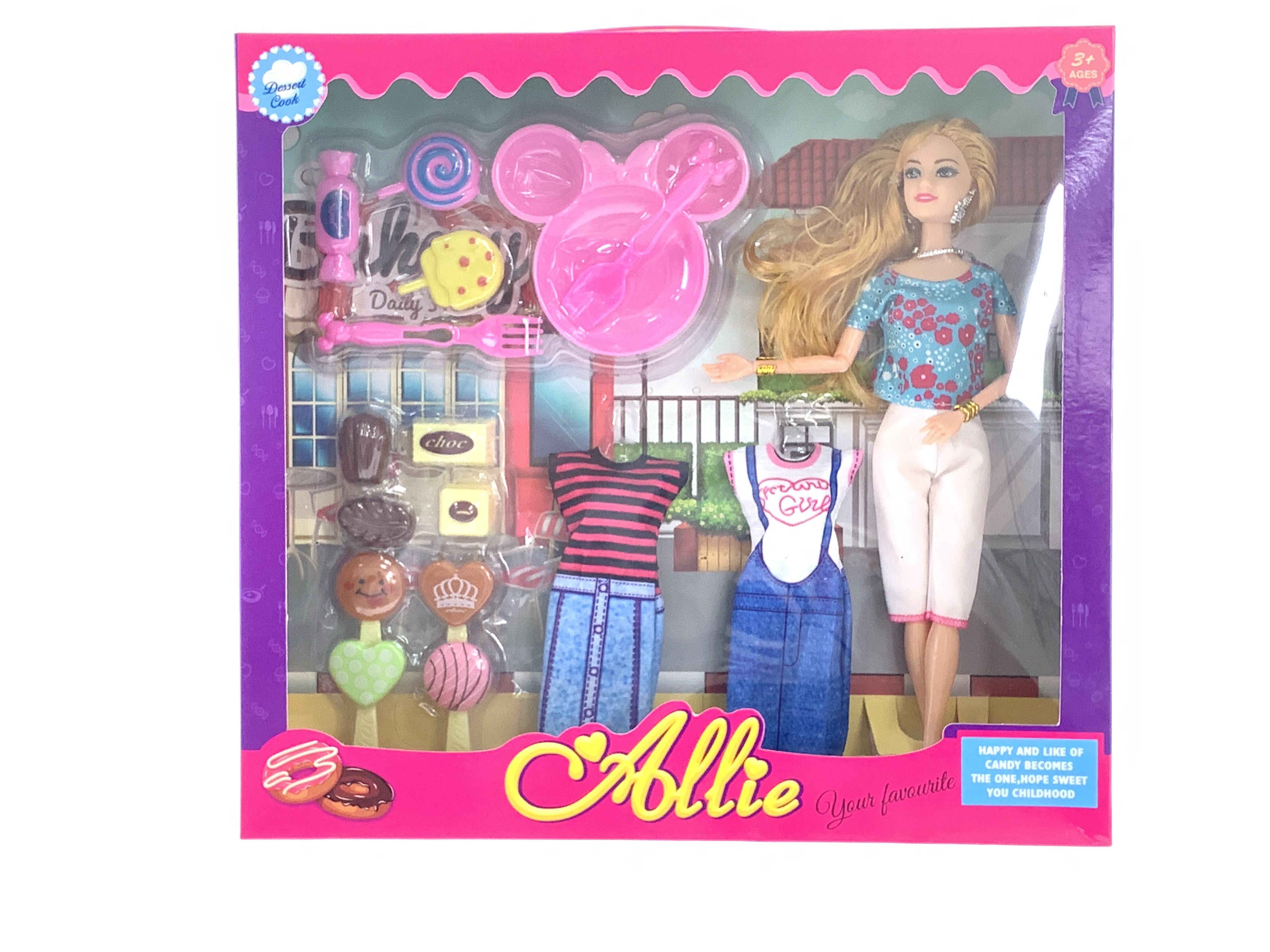 Boxed Doll 2021 New Packaging Specification drawing