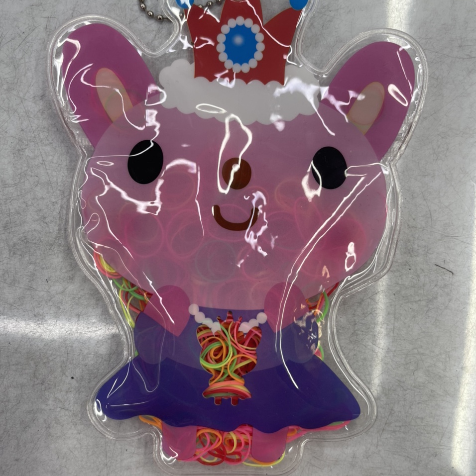 Colorful rubber band children's skirt Rabbit cute FR accessories 4024 plastic small rubber band for children thumbnail