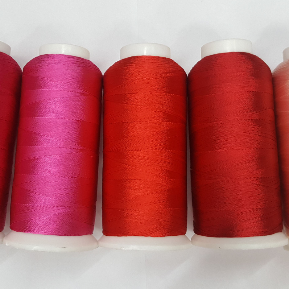 RONGFEI 益民制线 120D/2人造丝RAYON高档电脑绣花线流苏线4000米5