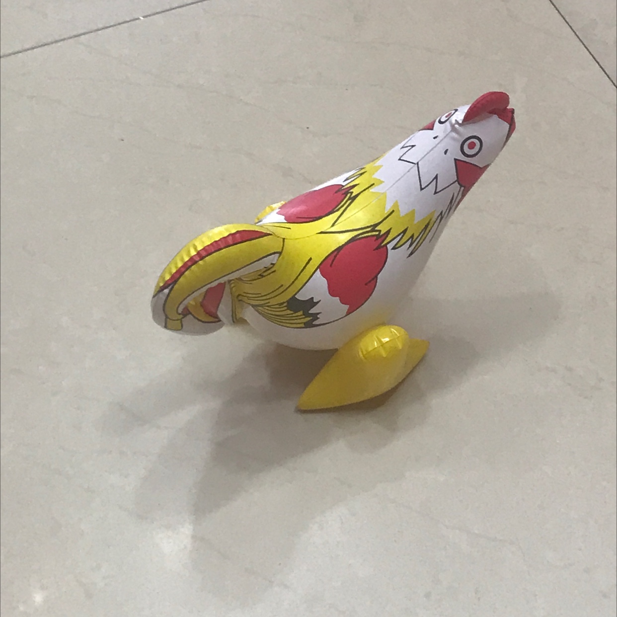 小鸡造型玩具充气玩具批发