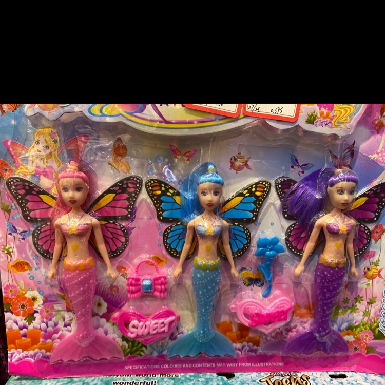 1030-2C: Three mermaids details Picture