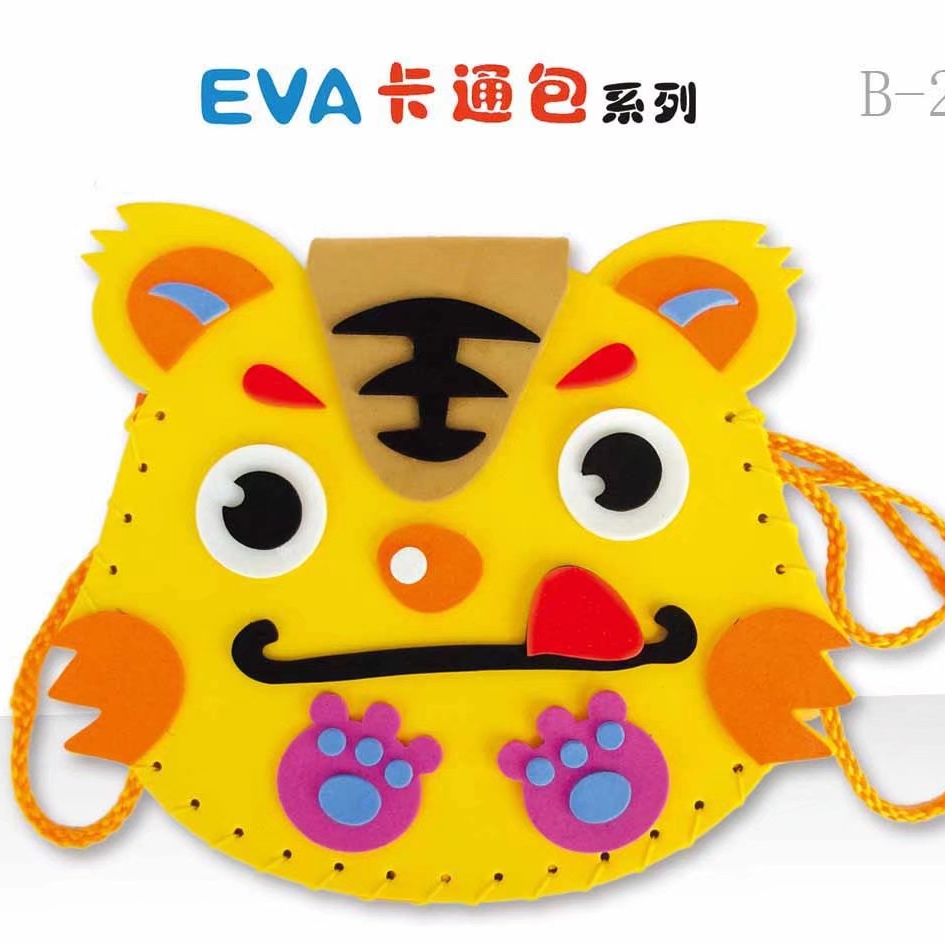 DIY手工制作EVA背包-02