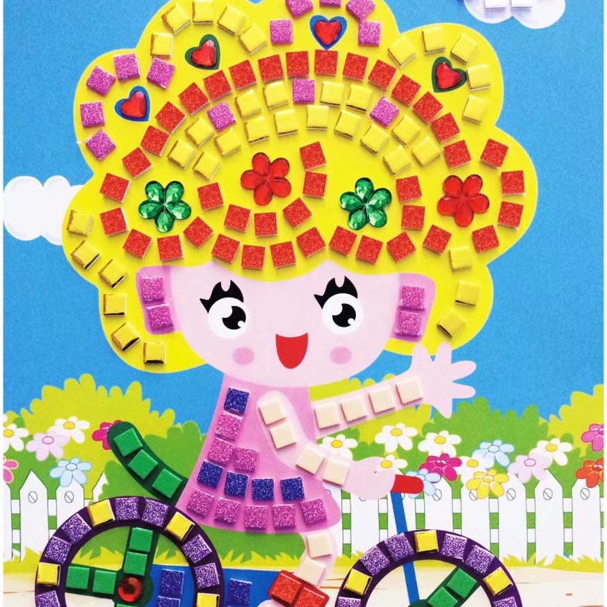 DIY手工制作EVA贴L款-2